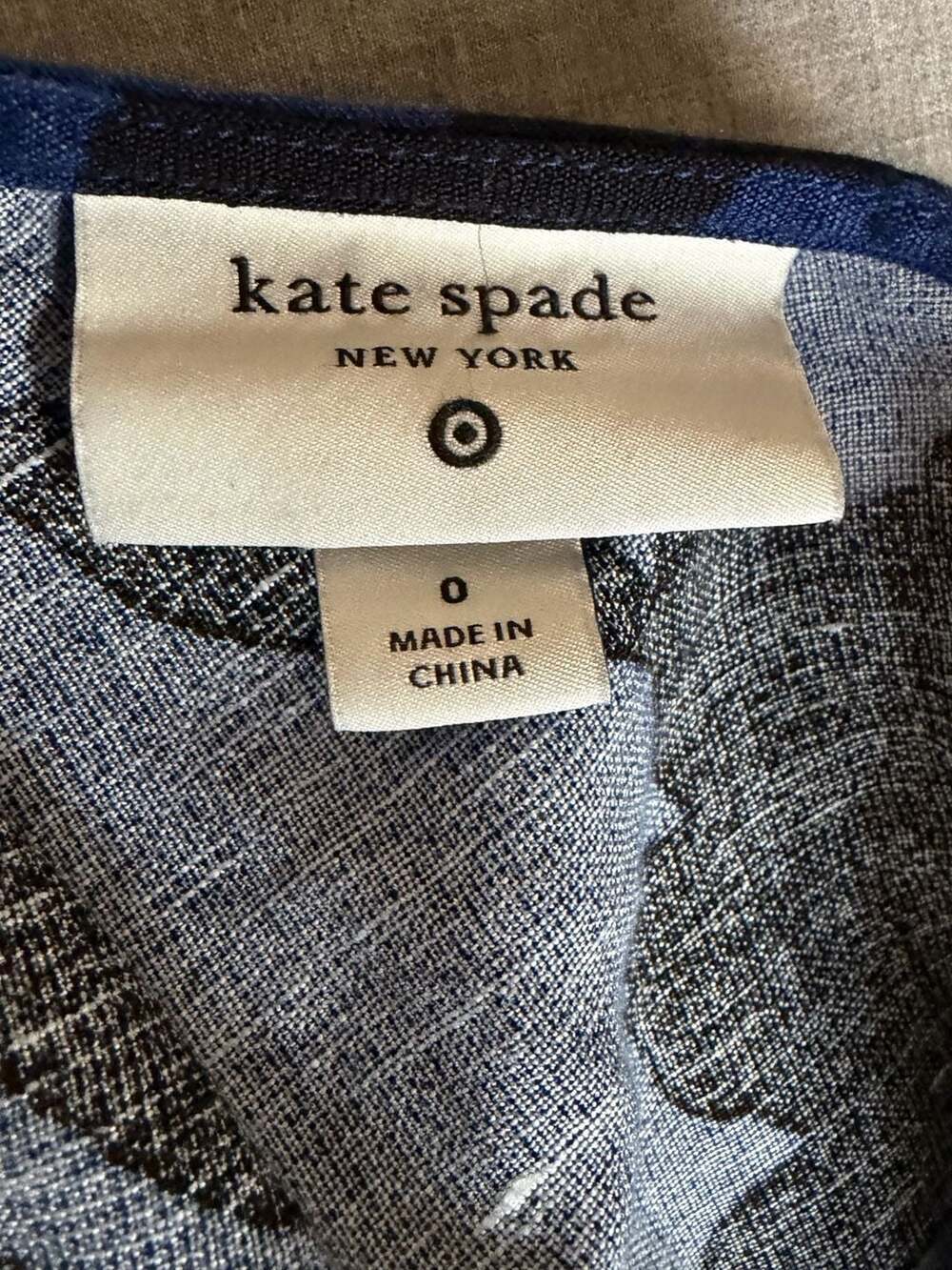 Kate Spade New York x Target Classic Rose One-Shoulder Linen-Blend Wide Leg Jump - Picture 4 of 5